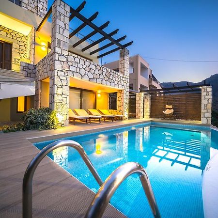 Villa Majestic Crete Heated Pool And Sauna Megála Horáfia Kültér fotó