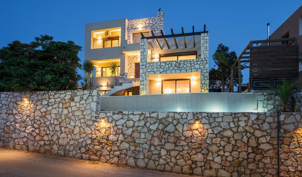 Villa Majestic Crete Heated Pool And Sauna Megála Horáfia Kültér fotó