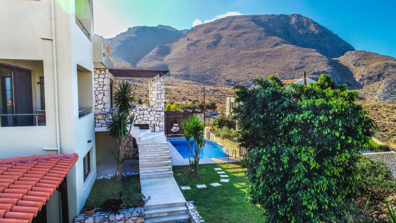 Villa Majestic Crete Heated Pool And Sauna Megála Horáfia Kültér fotó