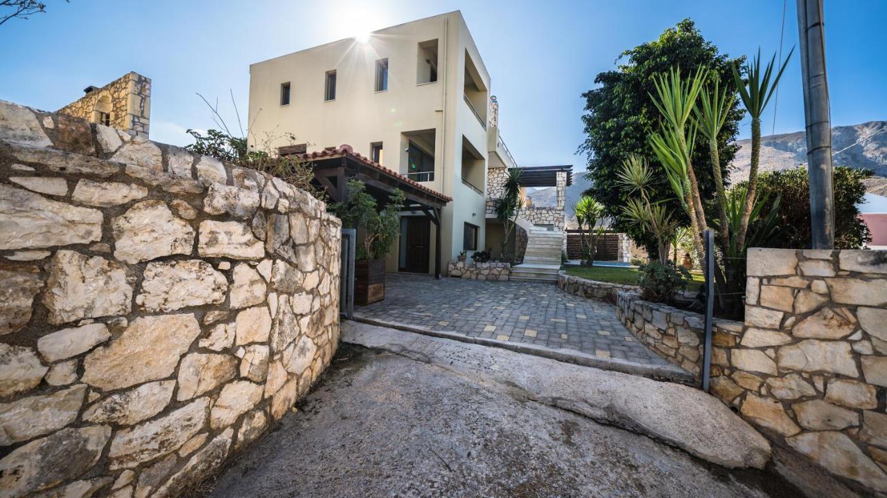 Villa Majestic Crete Heated Pool And Sauna Megála Horáfia Kültér fotó