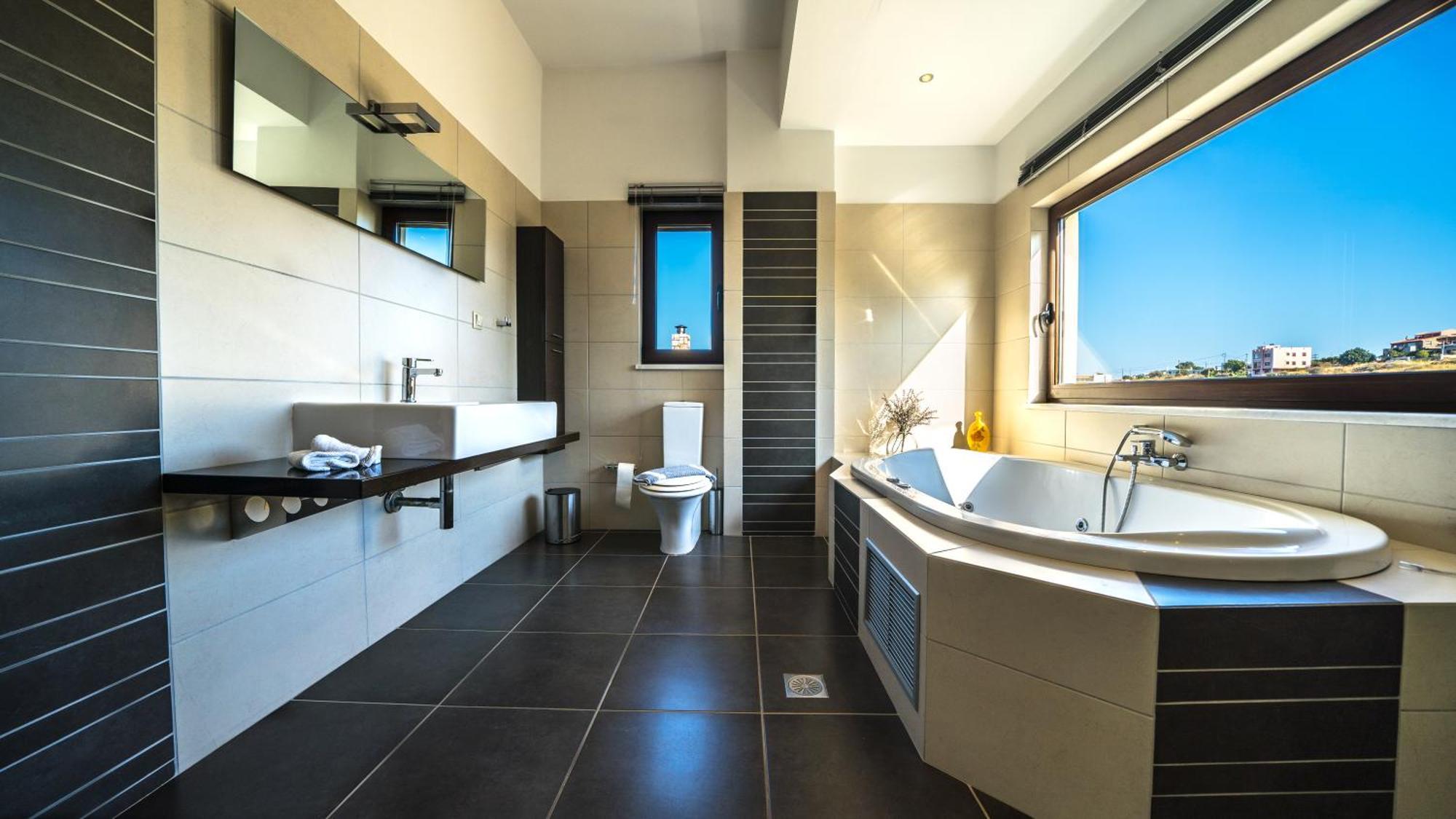 Villa Majestic Crete Heated Pool And Sauna Megála Horáfia Kültér fotó