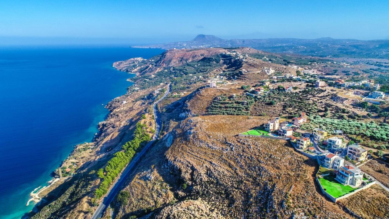 Villa Majestic Crete Heated Pool And Sauna Megála Horáfia Kültér fotó